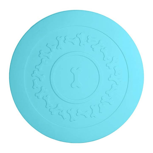 Tapis Plate aquamarine pour gamelle de chien, United Pets