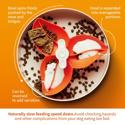 Mangeoire Interactive Bougainvillier orange