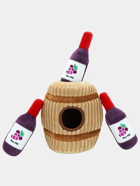Jouet puzzle pour chien Tonneau à Bouteilles – HugSmart