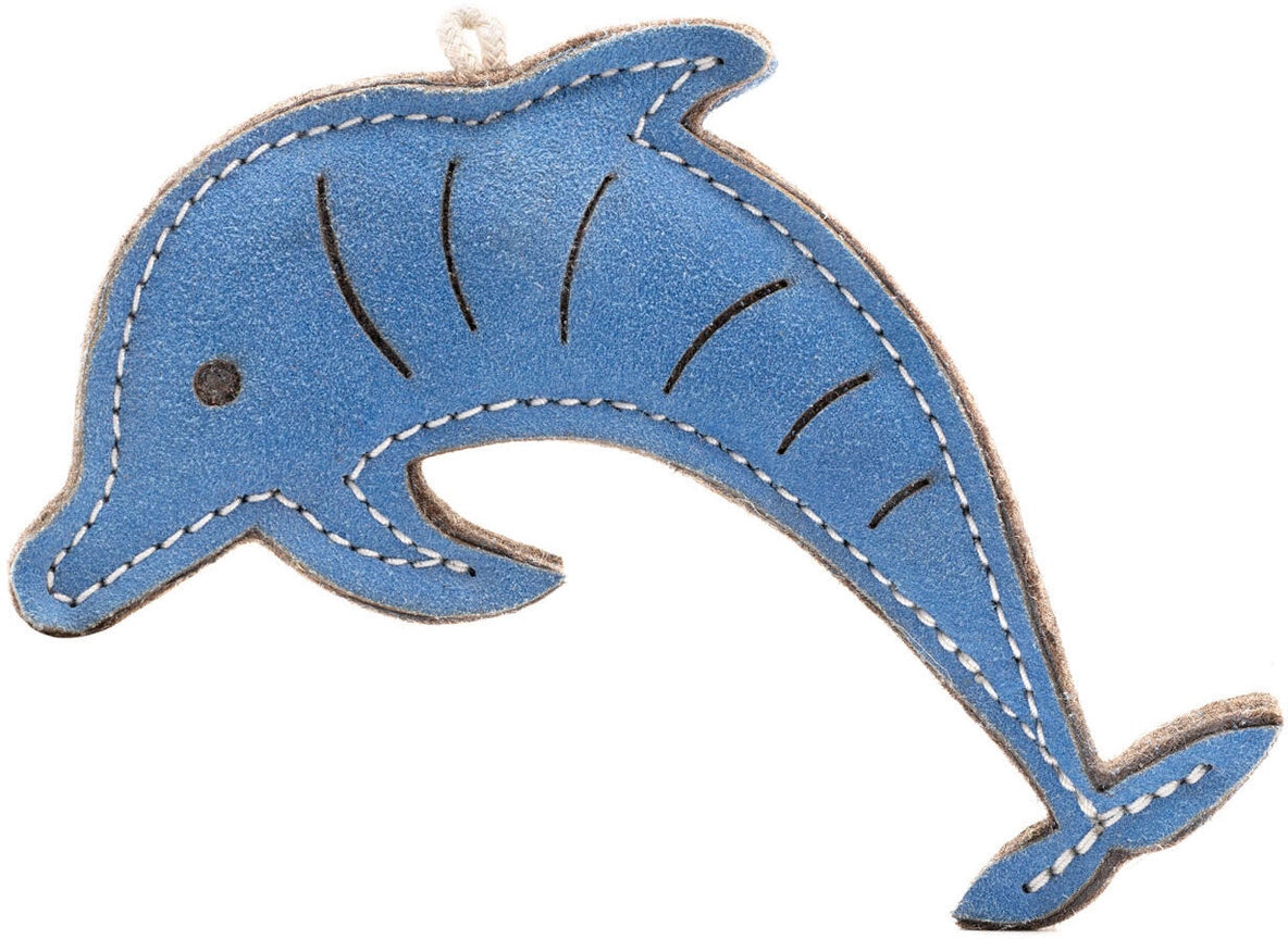 Jouet à mâcher pour chien Dauphin en Cuir – Wooffee