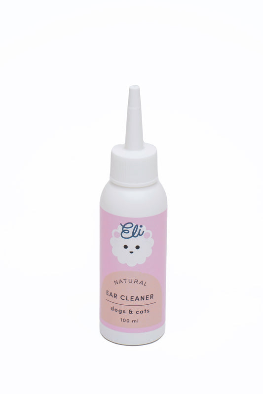 Nettoyant auriculaire naturel pour chien 100 ml – Eli Pet Products