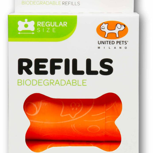 Sacs de toilette biodégradables - Regular - Orange