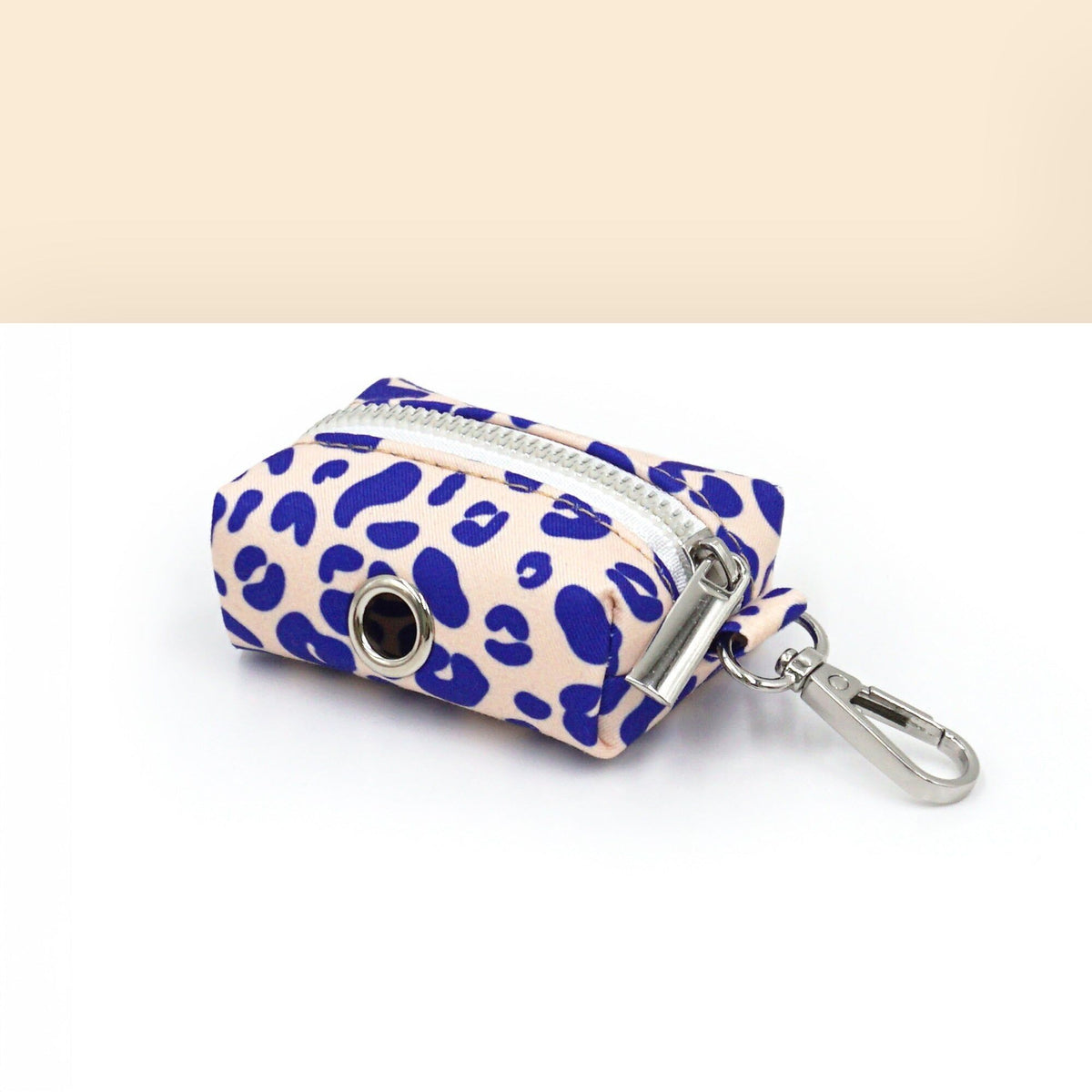 Pochette à sacs à crotte pour chien – Bande de Canailles – Léopard bleu