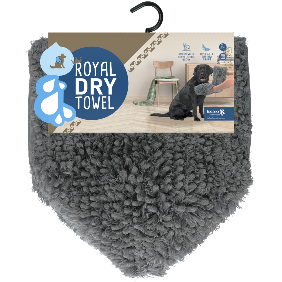Serviette pour chien en microfibre absorbante – Royal Dry