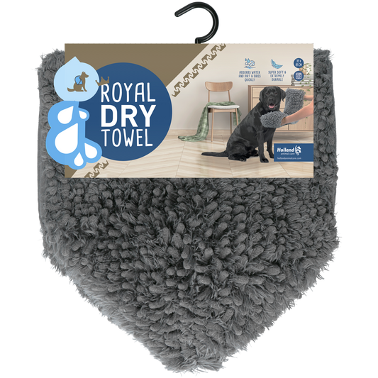 Serviette pour chien en microfibre absorbante – Royal Dry
