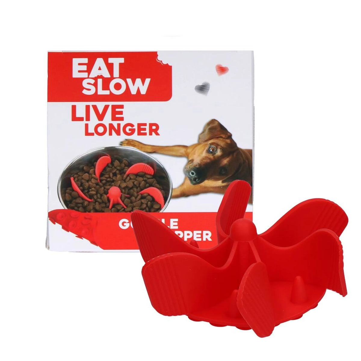 Insert anti-glouton pour gamelle Gobble Stopper – Eat Slow Live Longer
