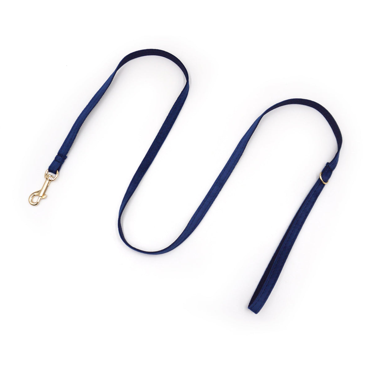 Laisse pour chat en velours – Bande de Canailles – bleu marine