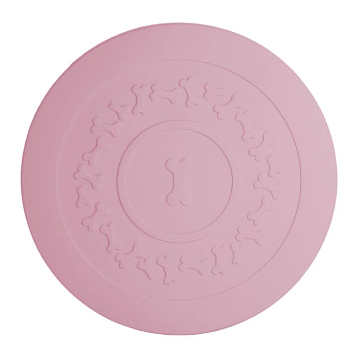 Le tapis PLATE - Rose antique