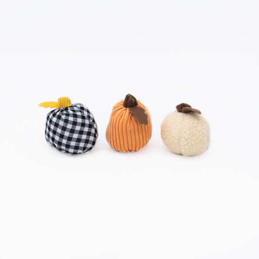 Mini peluches pour chien Citrouilles, lot de 3 – ZippyPaws