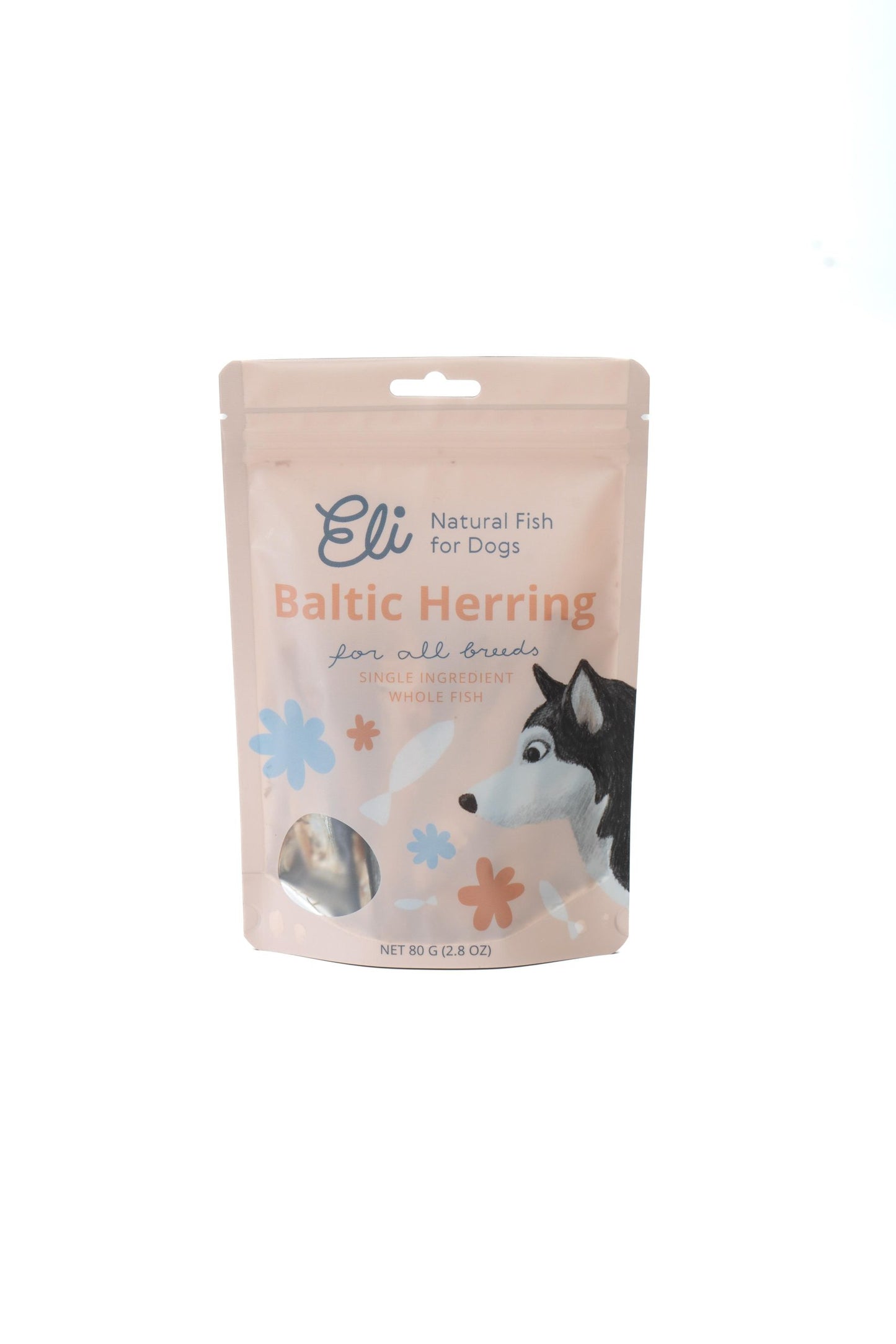 Friandises pour chien au hareng de la Baltique séché, Eli Pet Products