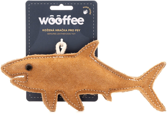 Jouet à mâcher pour chien Requin en Cuir – Wooffee
