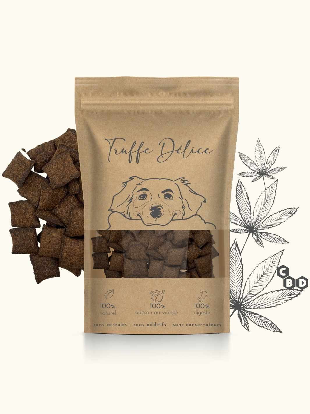 Friandises cbd chien