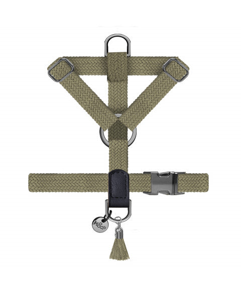 Harnais Straps Kaya kaki pour chien, Milk and Pepper