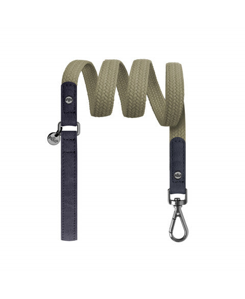 Laisse Kaya kaki pour chien, Milk and Pepper
