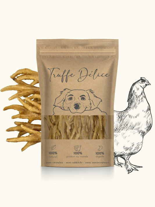 Pattes de poulet séchées